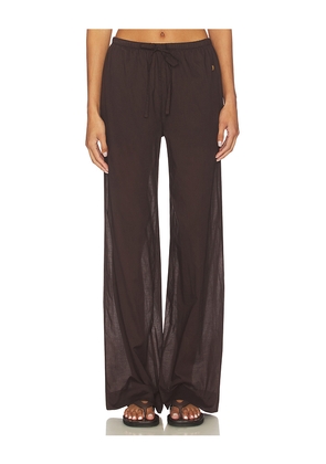 Eterne Brody Pant in Brown. Size M. Also in S, L, XL.