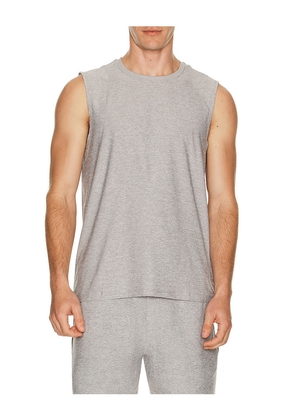 Beyond Yoga Featherweight Free Flo Muscle Tank in Grey. Size S. Also in L, XL/1X, XXL/2X.