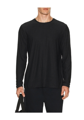 Beyond Yoga Featherweight Always Beyond Long Sleeve Crew 2.0 in Black. Size M. Also in S, L, XXL/2X.