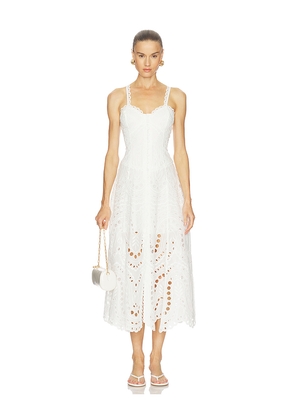 Charo Ruiz Ibiza Solace Dress in White. Size M. Also in S, L.