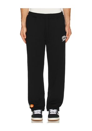 Billionaire Boys Club Script Sweatpants in Black. Size M. Also in L, XL/1X.