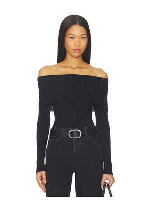 ANINE BING Kira Sweater in Black. Size M. Also in XS, L.