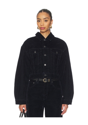 AGOLDE Radley Jacket in Navy. Size M. Also in XS, S, L, XL.