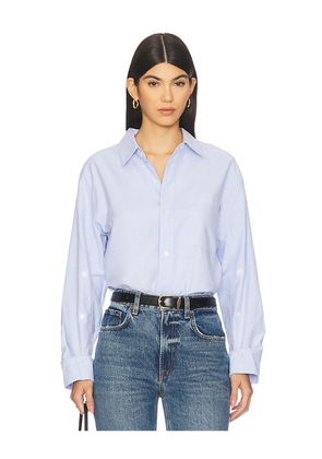 Citizens of Humanity Kayla Shirt in Blue. Size M. Also in XS, S, L, XL.