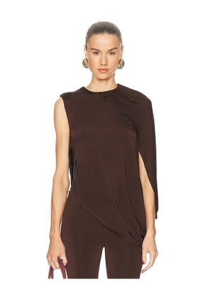 Camila Coelho Ocina Top in Brown. Size M. Also in XS, S, L, XL.