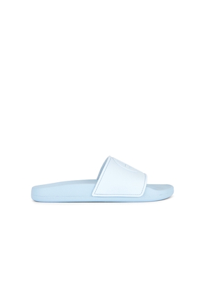 ANINE BING Isla Slides in Baby Blue. Size 37. Also in 36, 38, 39, 40, 41.