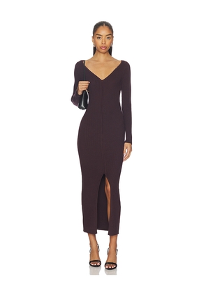 ASTR the Label Glenda Sweater Dress in Brown. Size M. Also in XS, S, L.