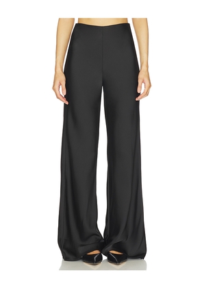 Elodie the Label Elodie Dayna Satin Pants in Black. Size M. Also in S, XS.