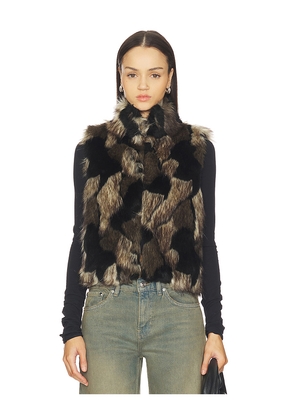 Adrienne Landau Tribeca Vest in Beige. Size L. Also in M.