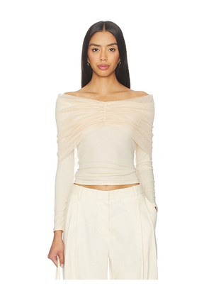 ASTR the Label Julieta Top in Beige. Size S. Also in L, M, XL, XS.