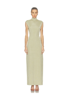 ET OCHS Clare Knit Dress in Green. Size M. Also in L, S, XS.