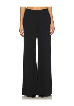 Amanda Uprichard Saddler Pants in Black. Size M. Also in L, S, XL, XS.