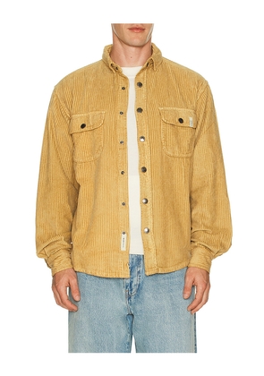 Critical Slide Surface Overshirt in Mustard. Size M. Also in S, L.