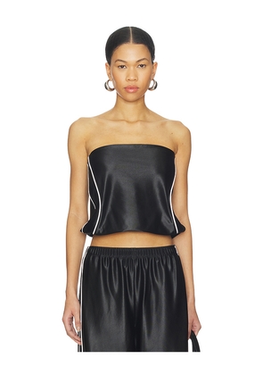 Alexander Wang Strapless Bubble Top in Black. Size 0. Also in 4.