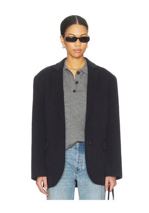 ANINE BING Quinn Blazer in Navy. Size M. Also in L, S, XS.