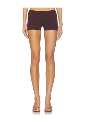 BUCI Tamarack Short in Burgundy. Size S. Also in M, XL, XS.