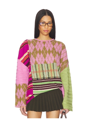 GUIZIO Zuri Sweater in Pink. Size M. Also in XXS, XS, S, L, XL.