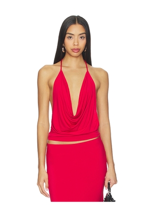 Bella Venice The Elsa Halter Top in Red. Size M. Also in XS, S, L.