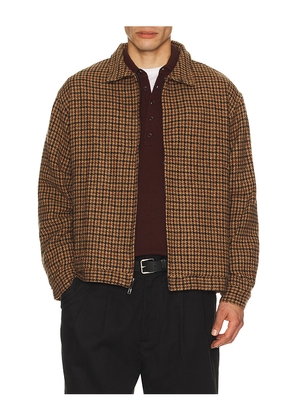 Devereux Golf The Greenskeeper Jacket in Brown. Size M. Also in S.