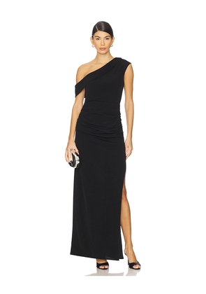 ELLIATT Danica Midi Dress in Black. Size M. Also in L, S, XS.