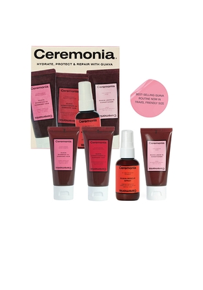 Ceremonia Guava Travel Kit in Beauty: NA.