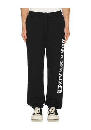 Born x Raised Standard Sweatpants in Black. Size M. Also in S, L.