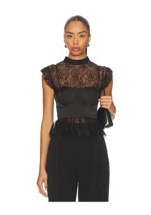 ASTR the Label Katarina Top in Black. Size M. Also in L, S, XS.