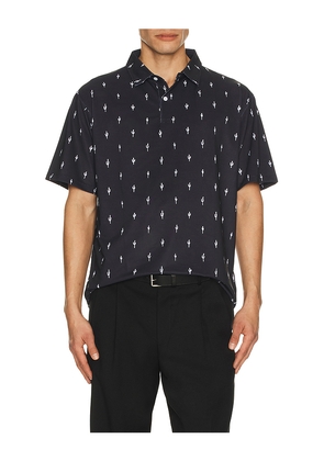 Devereux Golf The Sonoran Polo in Black. Size M. Also in L, S, XL/1X.