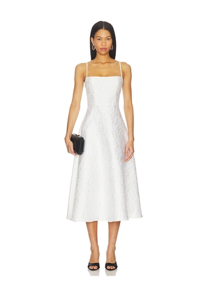 ELLIATT Saffron Gown in White. Size L. Also in M, S, XS.