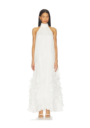 ELLIATT Evelin Gown in White. Size L. Also in M, S, XS.