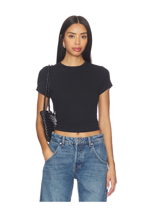 CLYQUE Morgan Tee in Black. Size S. Also in XS, M, XL.