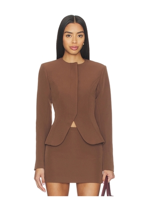 ALL THE WAYS Jubilee Blazer in Brown. Size M. Also in L, S, XS, XXS.