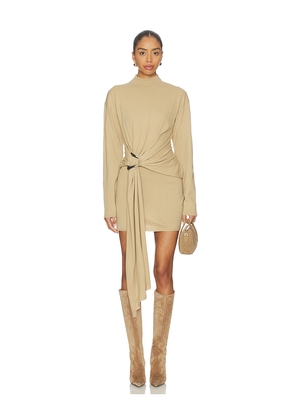 ET OCHS Poala Knit Dress in Nude. Size M. Also in L, S, XS.