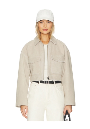 ANINE BING Christian Jacket in Taupe. Size M. Also in L.