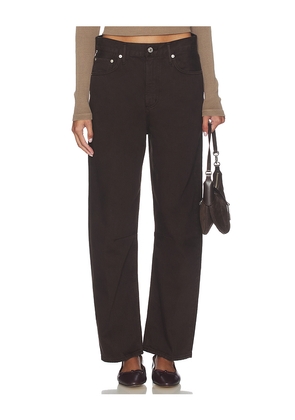 Citizens of Humanity Miro Relaxed Jean in Chocolate. Size 25. Also in 24, 26, 27, 28, 29.