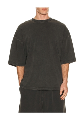 Entire Studios Heavy Boxy Tee in Black. Size M. Also in S, L, XL/1X.