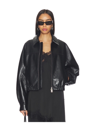 AGOLDE Dixon Coccon Bomber Jacket in Black. Size S. Also in XS.