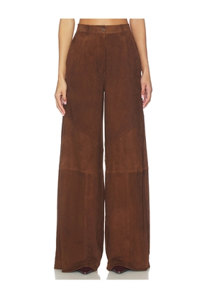 Deme by Gabriella The Chelsea Pant in Brown. Size S. Also in L.