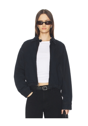 AGOLDE Nile Jacket in Blue. Size M. Also in XS, S, L.