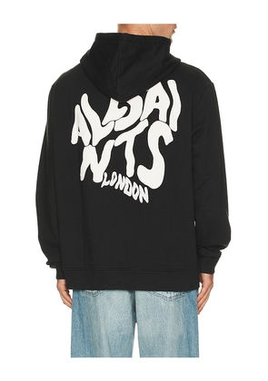 ALLSAINTS Orlando Hoodie in Black. Size M. Also in S, L, XL/1X.