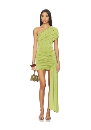 Amanda Uprichard Cierra Dress in Green. Size M. Also in L, S, XL, XS.
