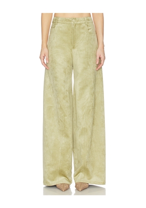 Alexis Rustikan Pant in Sage. Size M. Also in XS, S, L, XL.