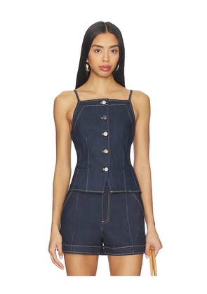 Cinq a Sept Sloane Top in Navy. Size L. Also in M, S, XL, XS.