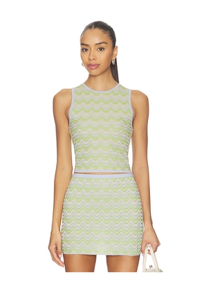 DEVON WINDSOR x REVOLVE Lata Top in Mint,Baby Blue. Size M. Also in L, S, XS.