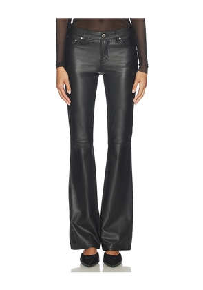 EB Denim Maria Mid Rise Bootcut in Black. Size 25. Also in 23, 28.