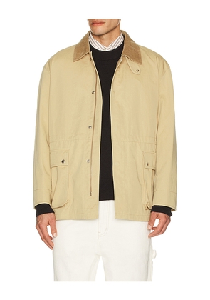 Dunst Chore Work Jacket in Beige. Size M. Also in XL.