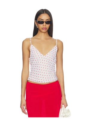 Bella Venice x REVOLVE Sila Slip Top in White. Size L. Also in XS, S, M, XL.