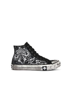 Affliction Skeleton Shoe in Black. Size 10. Also in 7, 8, 9, 11, 12, 13.