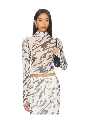 BY.DYLN Ellio Top in White. Size M. Also in XS, S, L, XL.