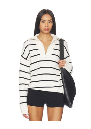 ALL THE WAYS Javana Pullover Sweater in White. Size M. Also in S, XS.